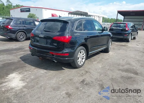 2014 Audi Q5 2.0T Premium from USA, damaged, VIN WA1CFAFP4EA002416